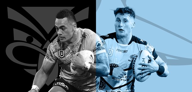 Warriors v Sharks: Fusitu'a a late out; Johnson confirmed to start