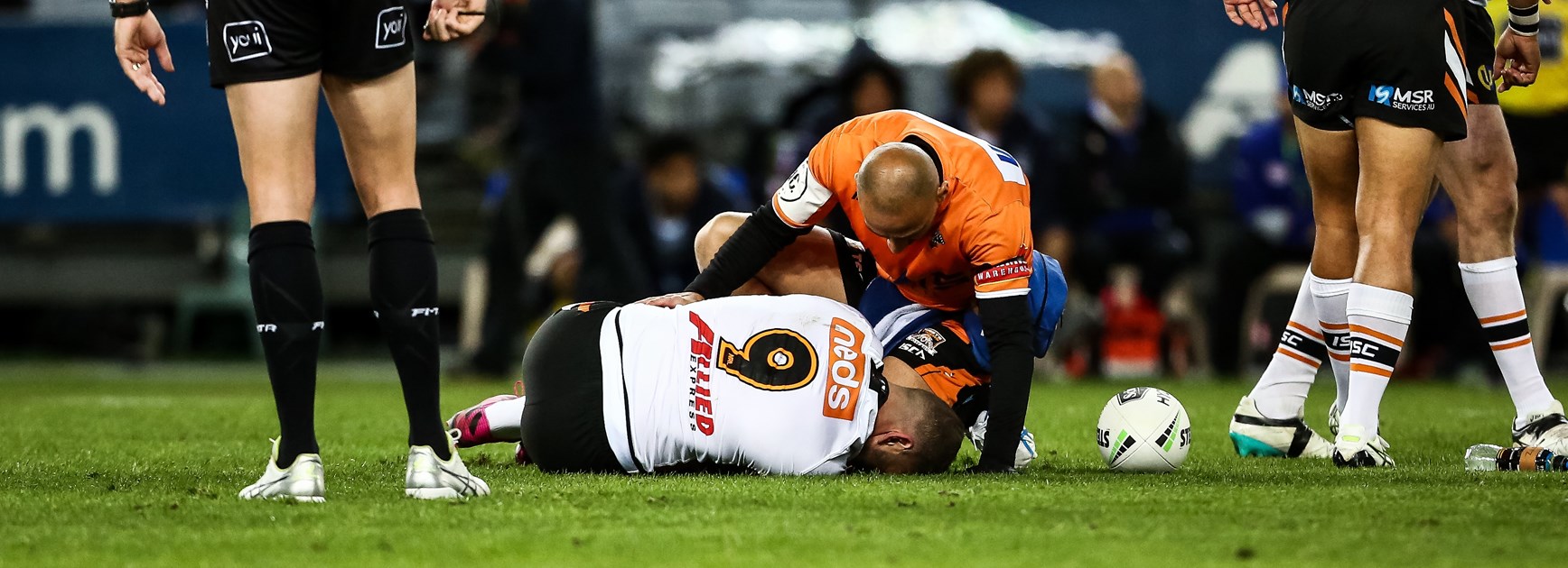 Wests Tigers hooker Robbie Farah.
