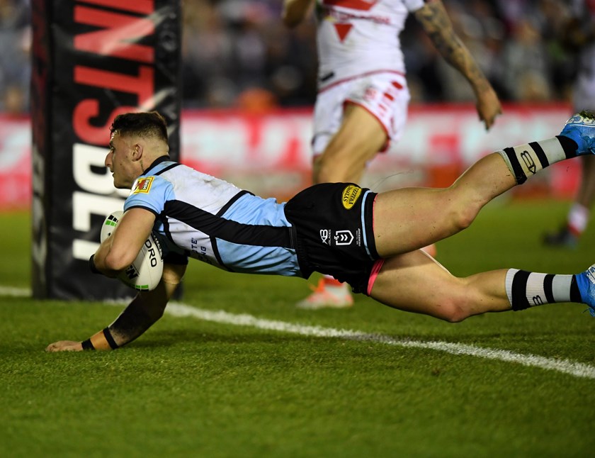 Former Sharks centre Bronson Xerri.