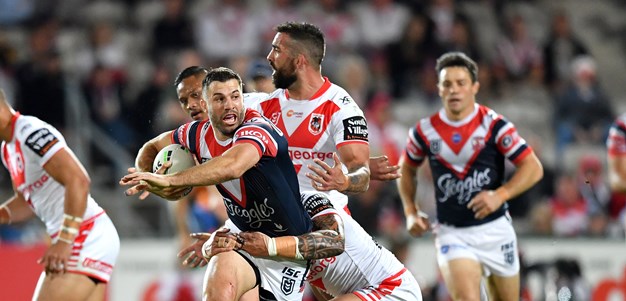 Cronk, Tedesco shine as Roosters send ominous title warning