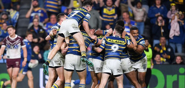 Sivo bags a hat-trick as Eels leapfrog Manly into fifth spot