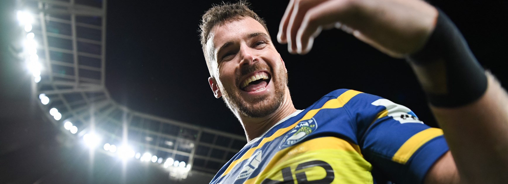 Clint Gutherson led the Eels in style.
