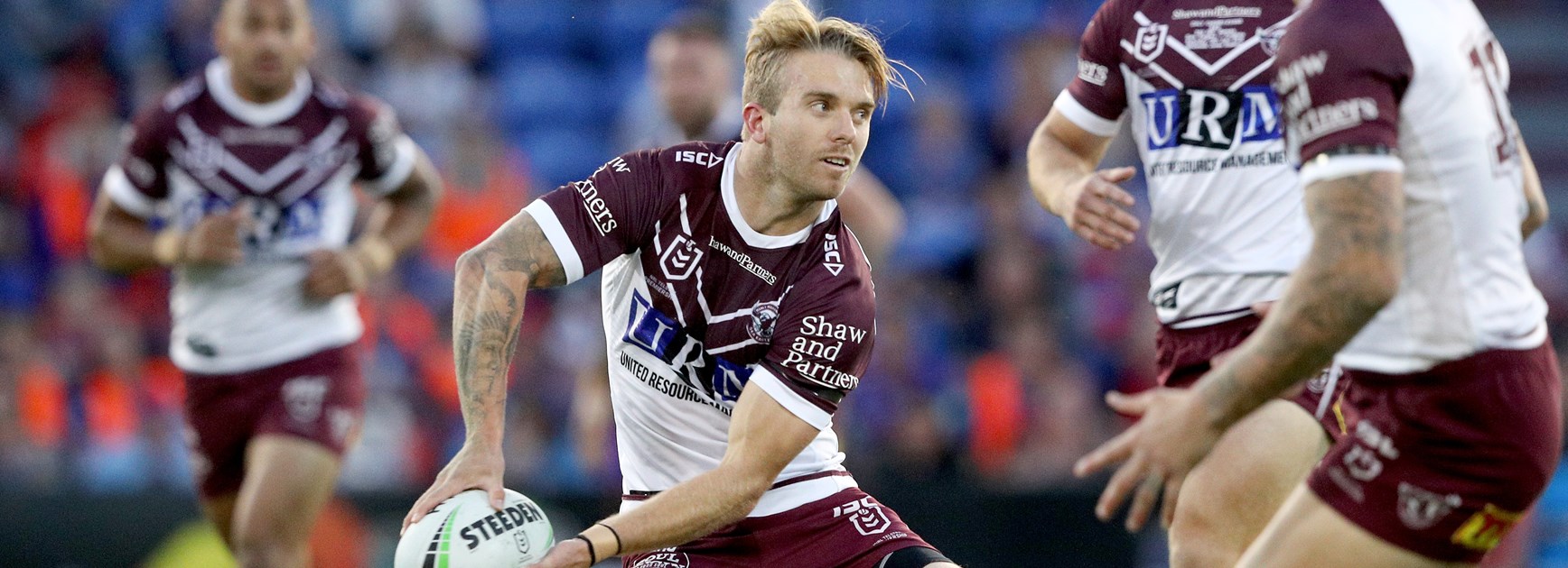 Manly five-eighth Kane Elgey