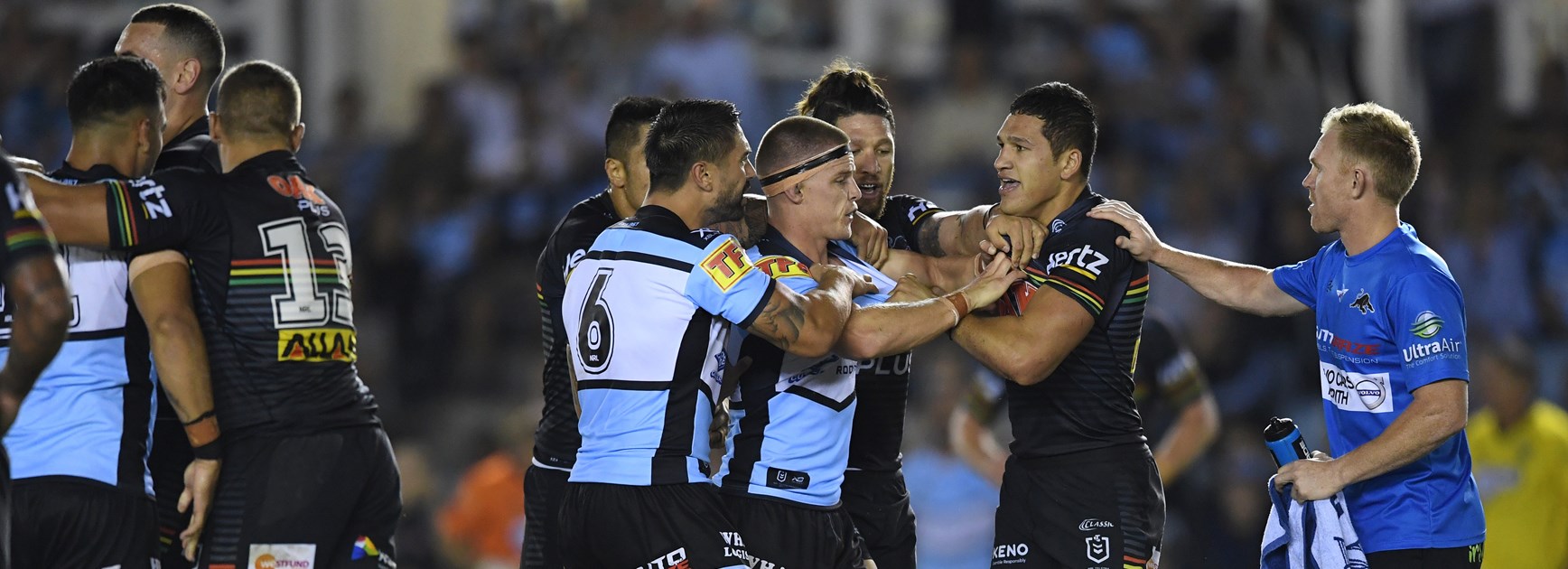 Panthers Dallin Watene-Zelezniak not happy with Sharks after penalty try