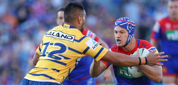 Knights rebound from week of soul-searching to upset Eels