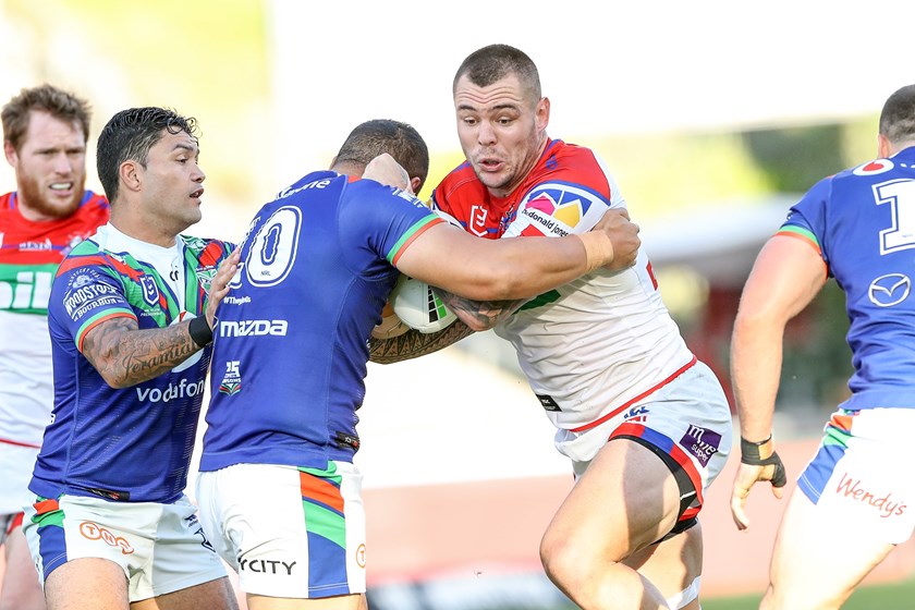 Knights prop David Klemmer dominated the Warriors in round eight.
