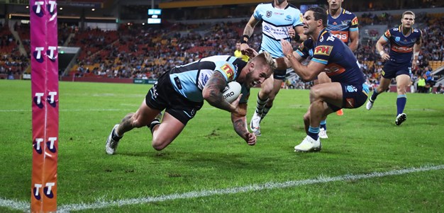 Sharks lose Fifita and Prior but dig deep to outlast Titans