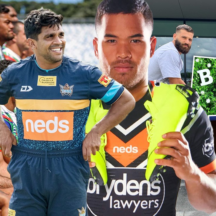 NRL Social: Jokers, baby boom, flashy new 'kicks'