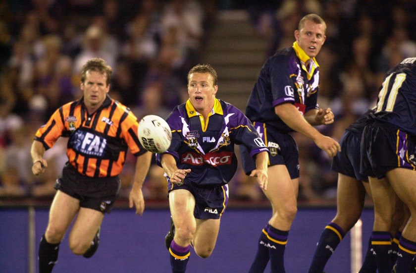 Former Melbourne Storm halfback Matt Orford.