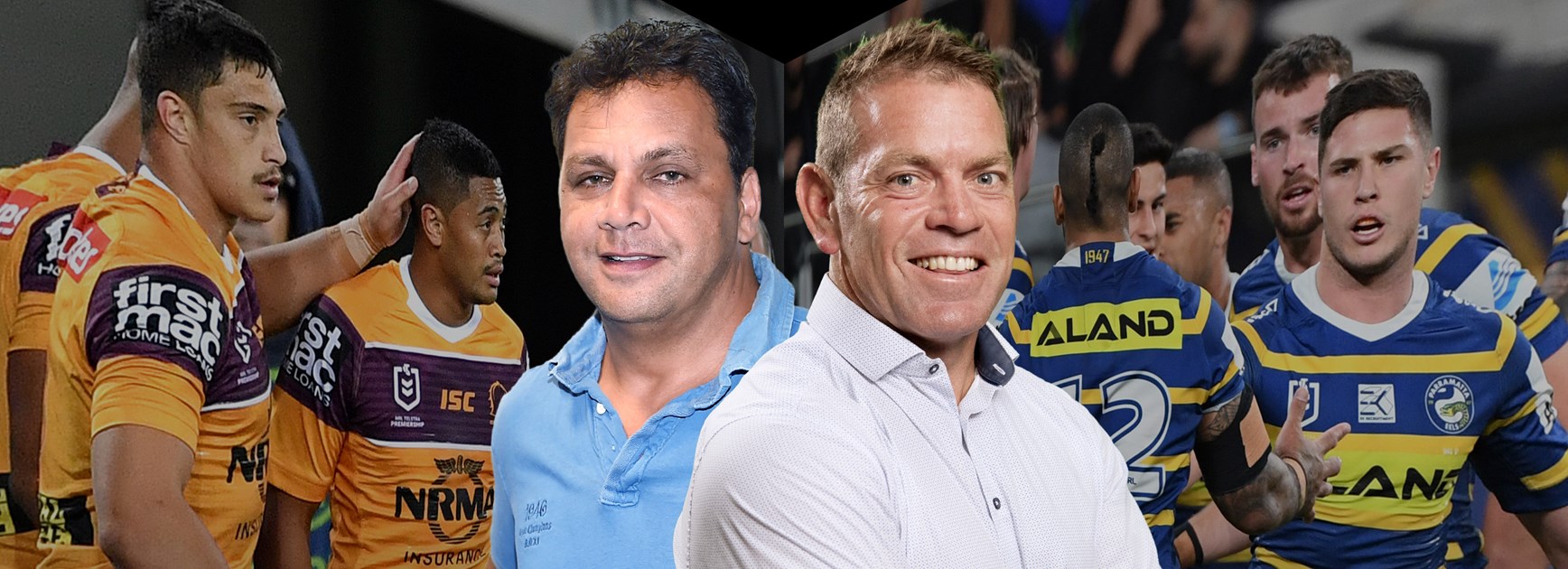 Eels v Broncos: Guest coaches Kimmorley and Renouf go head to head