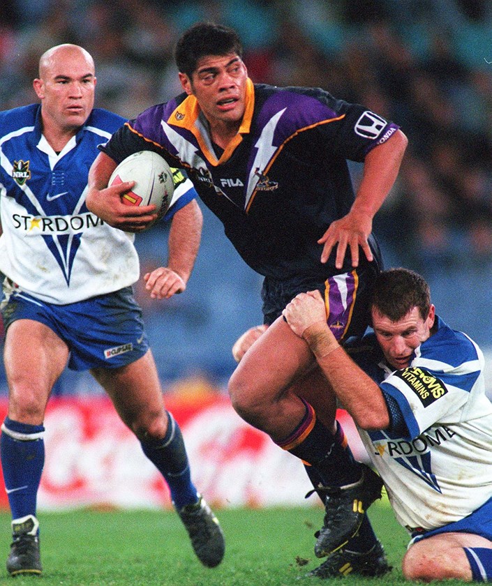 Stephen Kearney during his playing days with the Storm.