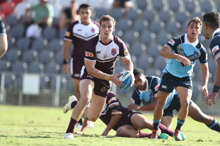Mitch Cronin in action for Queensland Residents earlier this year.