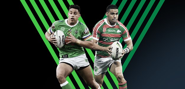 Raiders v Rabbitohs: Burgess out; Leilua ready to rumble