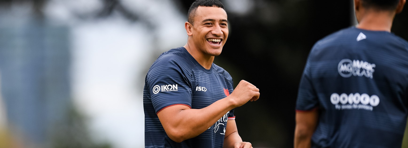 Roosters prop SiaSiua Taukeiaho.