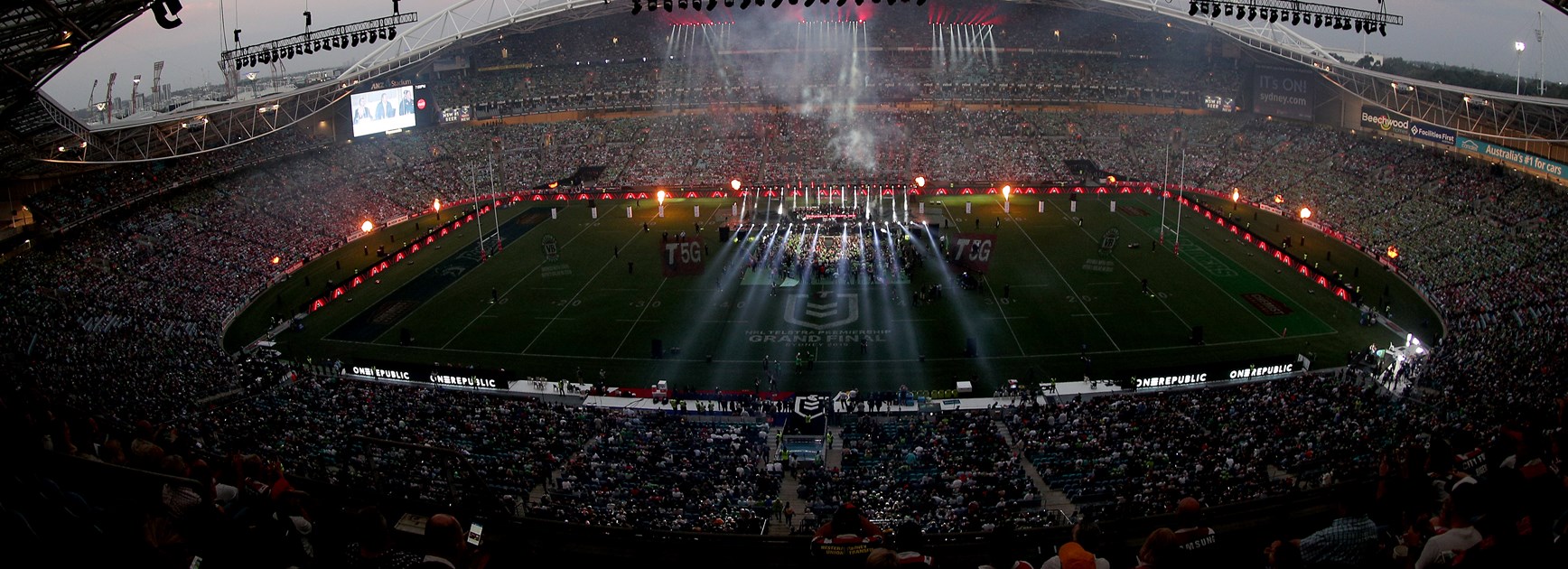 ANZ Stadium ahead of the 2019 grand final.
