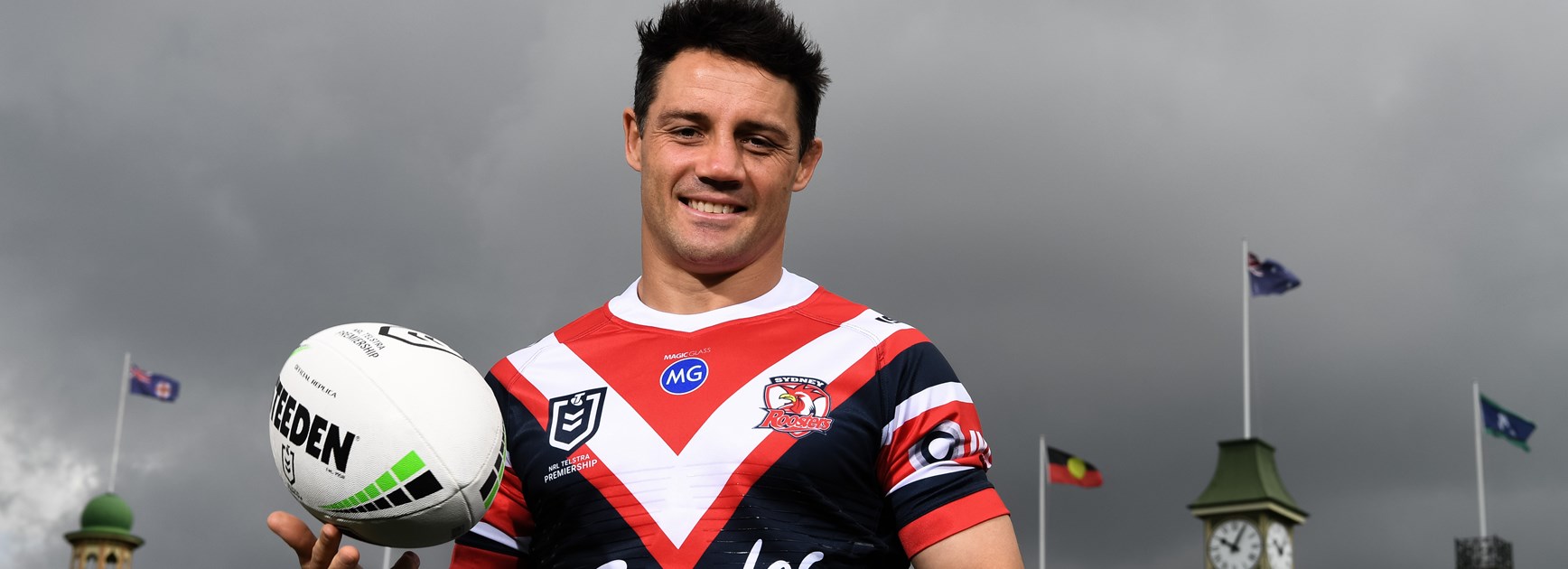 Sydney Roosters halfback Cooper Cronk.