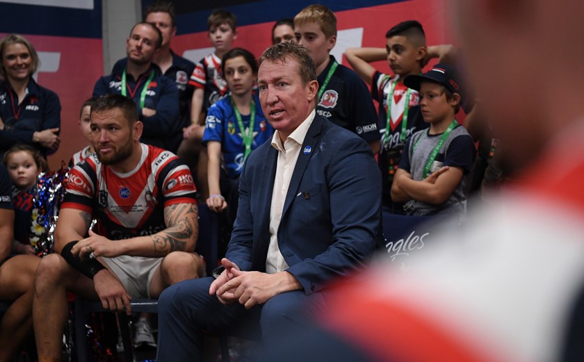 Trent Robinson after the 2019 grand final.