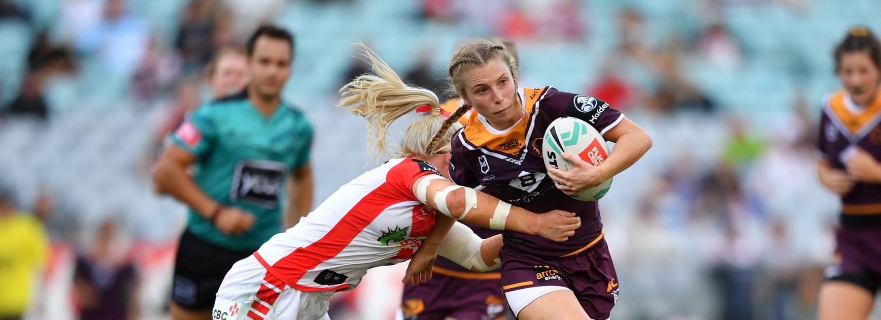 Broncos half Tarryn Aiken.