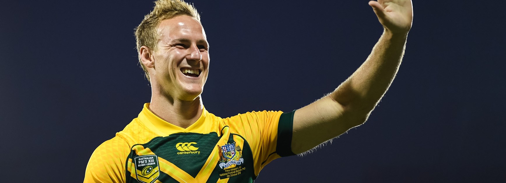 Daly Cherry-Evans after playing with the Prime Minister's XIII in 2018.