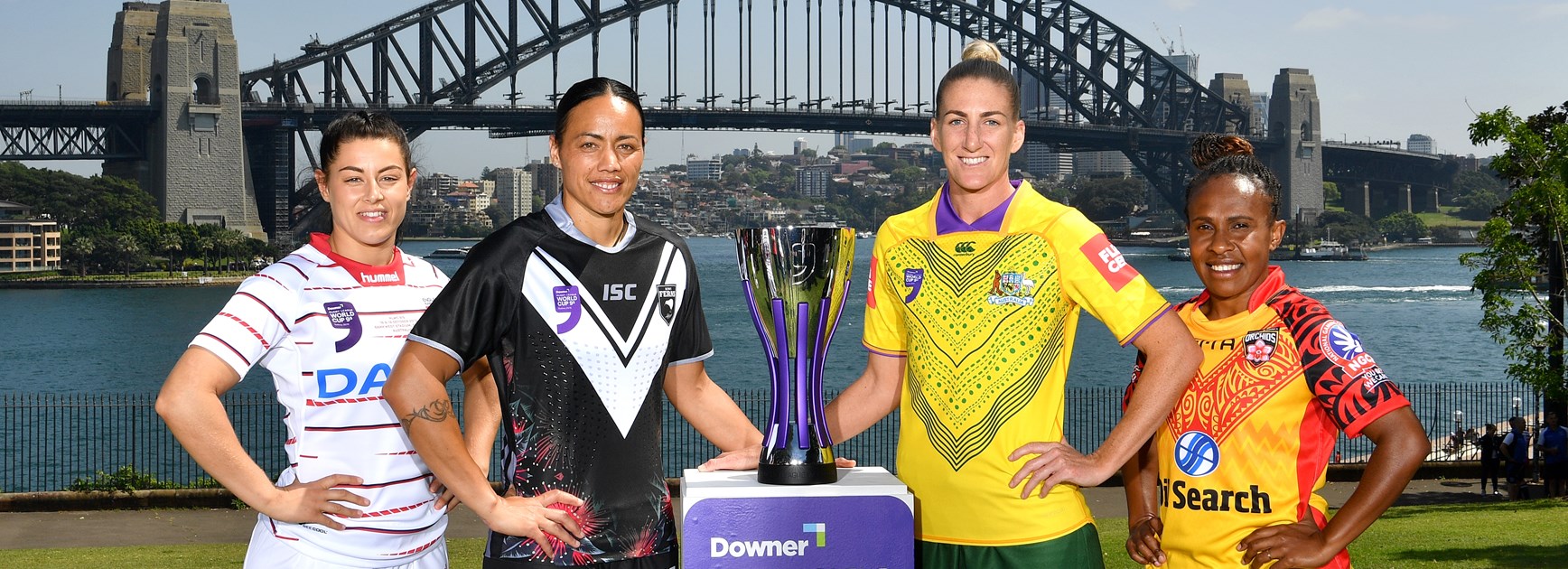 The four women's captains chasing glory this weekend at the World Cup 9s.