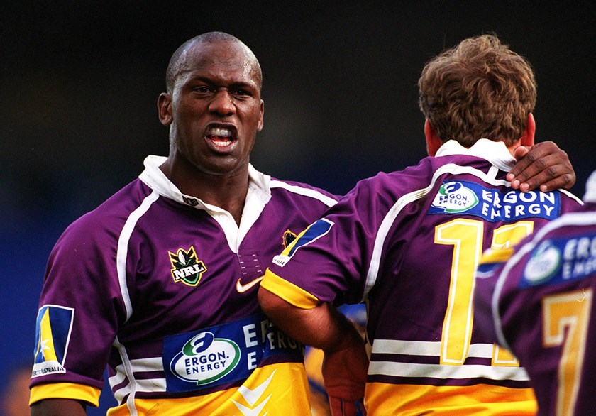 Wendell Sailor and Gorden Tallis in 2000.