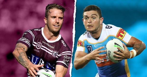 Manly Sea Eagles half Kane Elgey has the confidence Gold Coast Titans ...