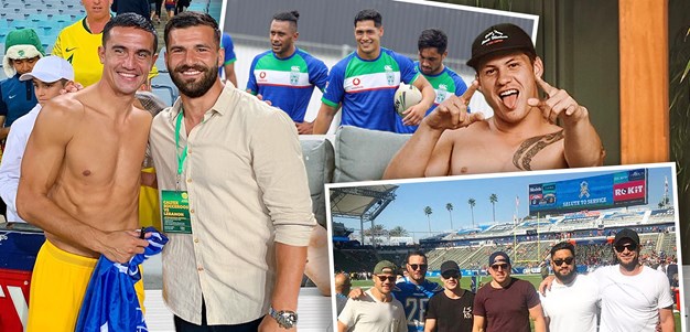 NRL Social: Roosters in the USA and Cahill farewell