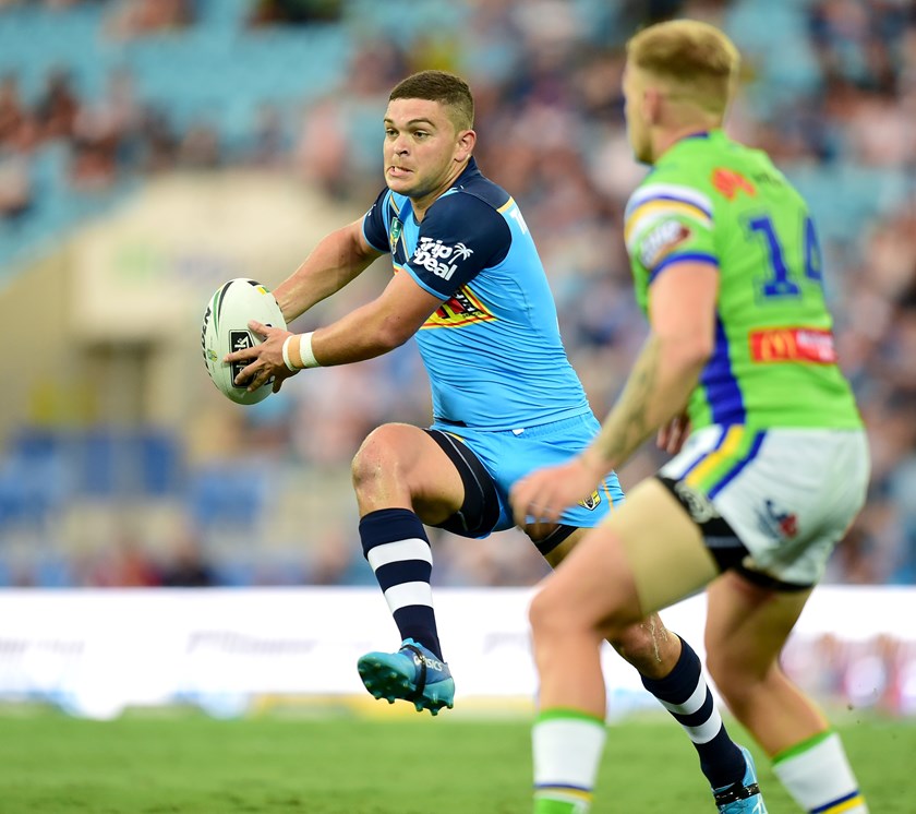 Titans halfback Ash Taylor.