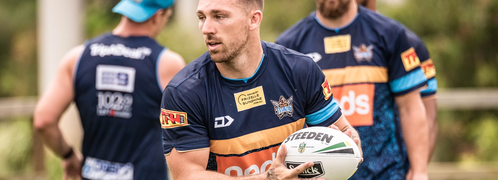 Titans back-rower Bryce Cartwright.