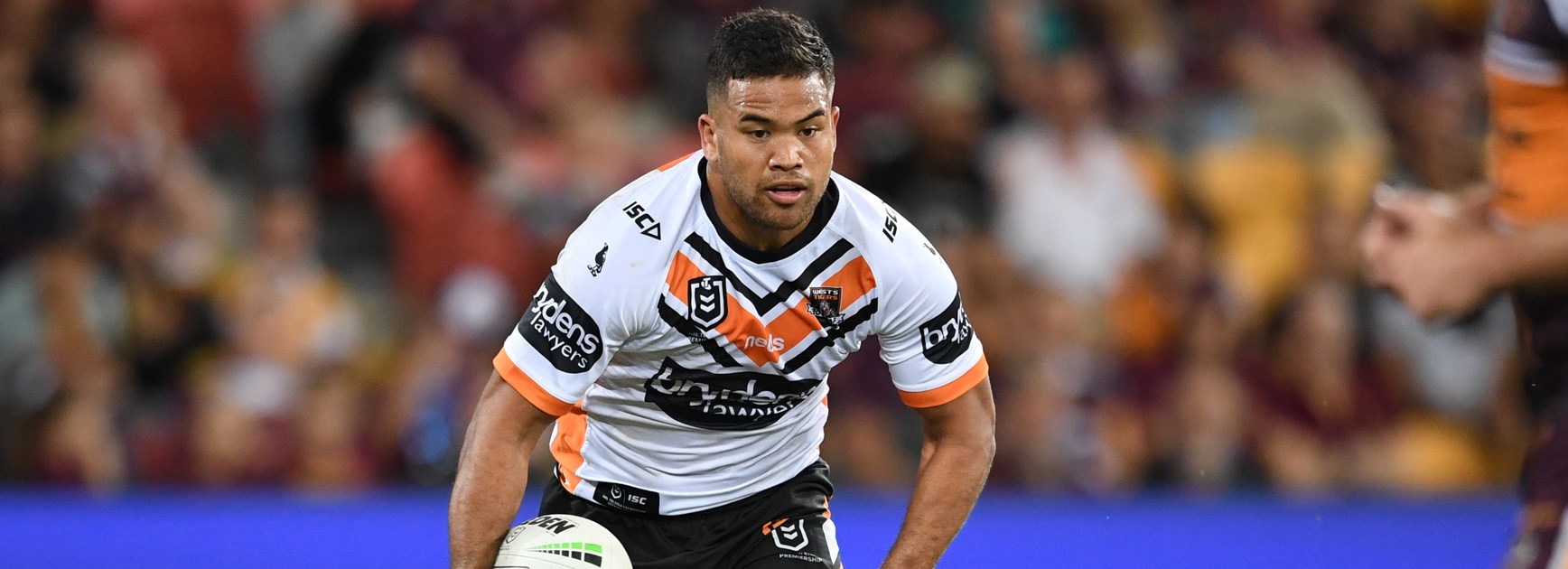 Wests Tigers centre Esan Marsters.