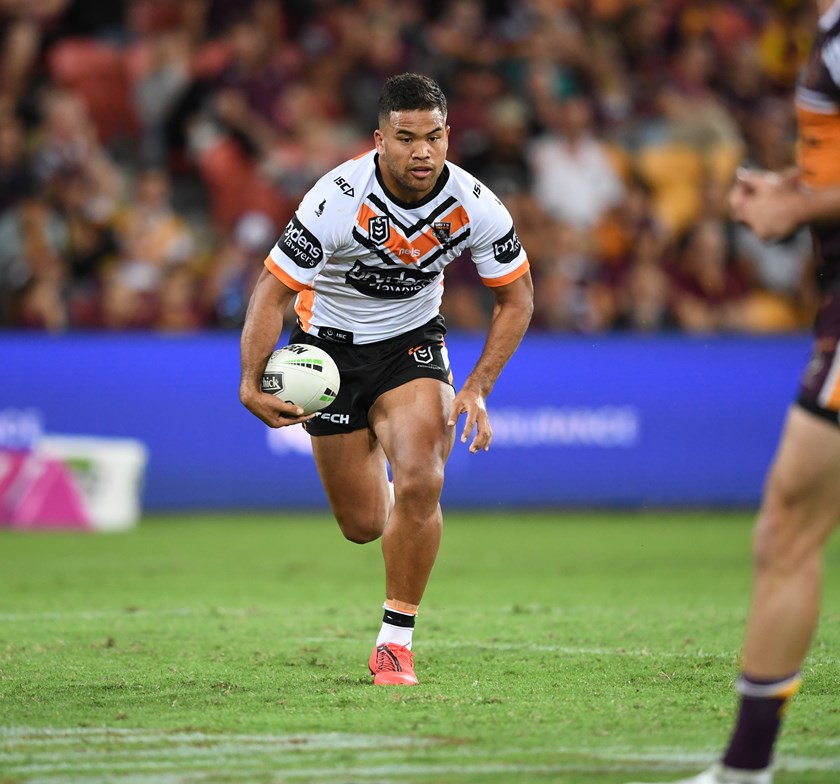 Wests Tigers centre Esan Marsters.