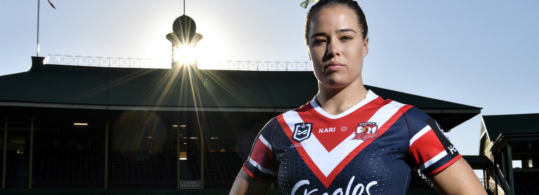 Roosters NRLW star Isabelle Kelly.