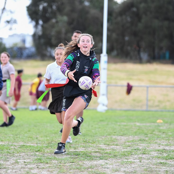 From school to big stage: Dodd only has footy on her mind