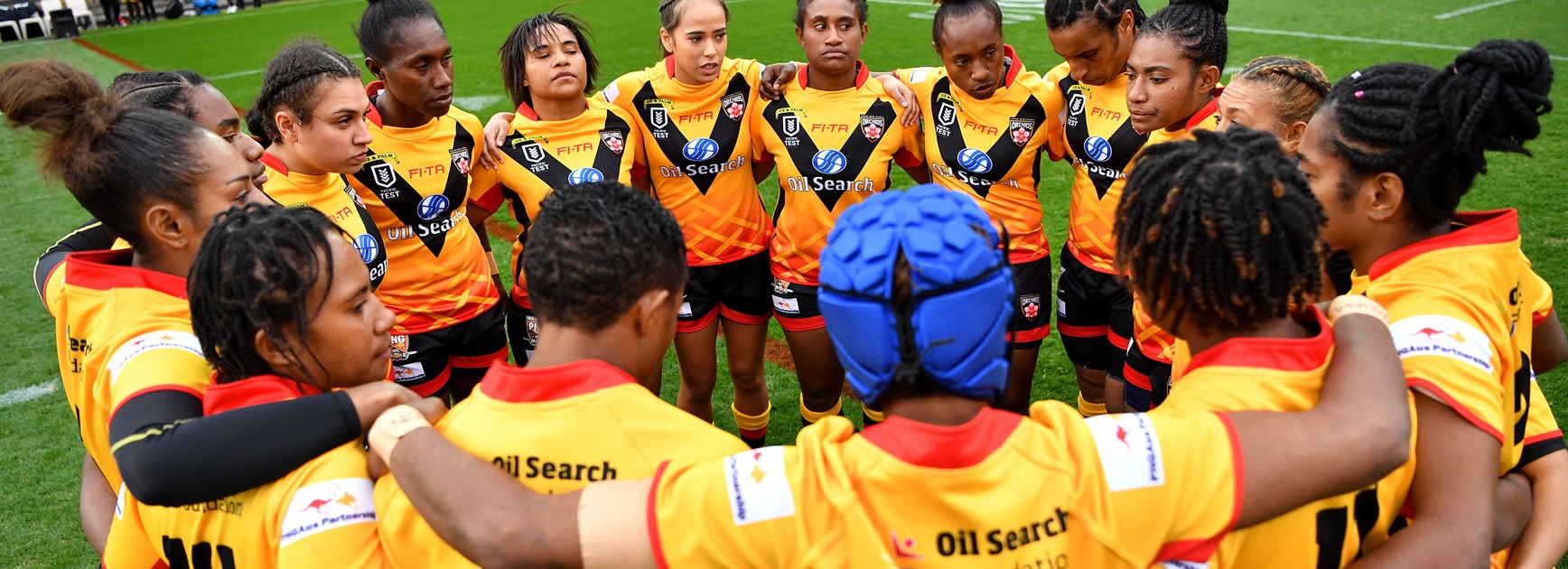The PNG Orchids at Leichhardt Oval in June.