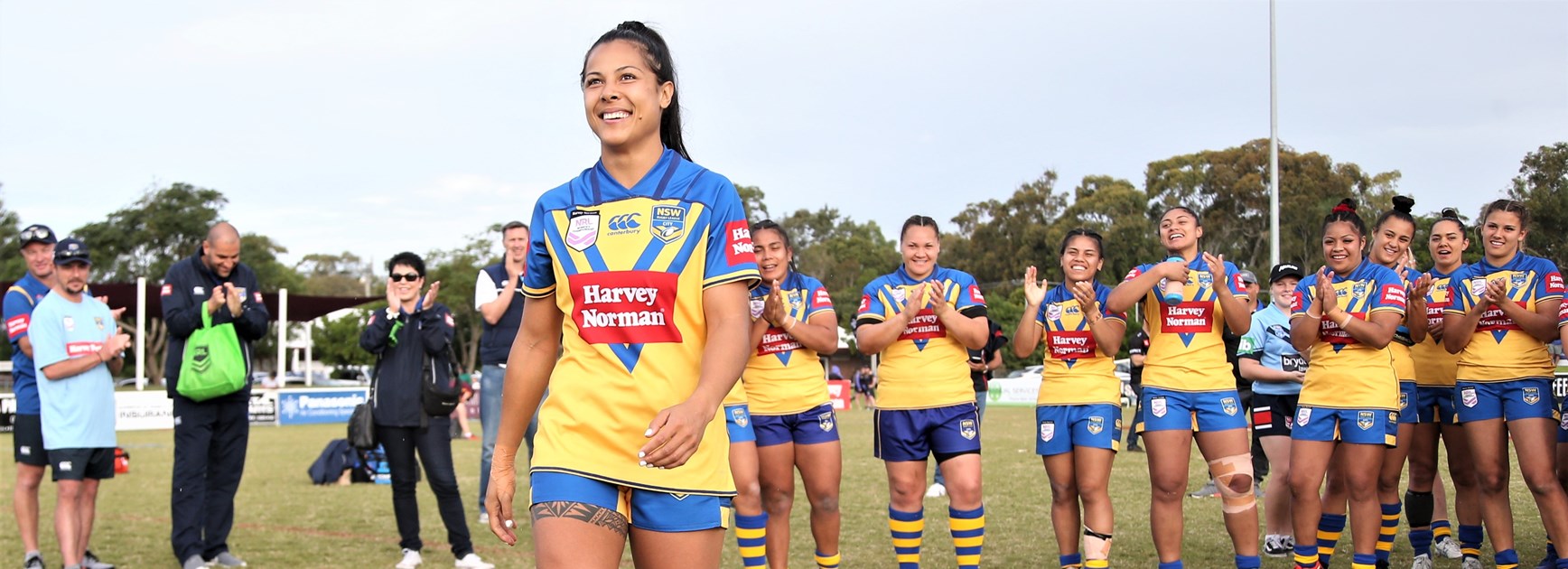 Tiana Penitani was named player of the Harvey Norman National Championships.