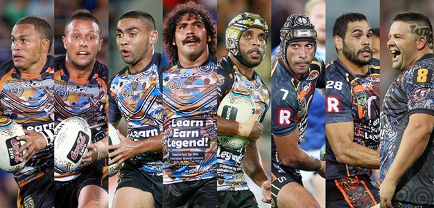 Merritt and GI in Indigenous All Stars Team of the Decade
