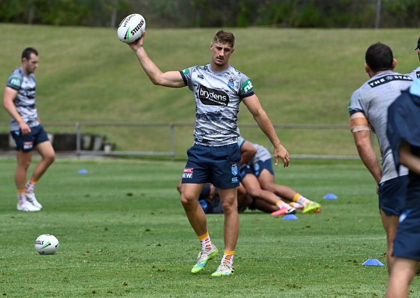 Zac Lomax has been named in the 21-man squad for NSW in Origin I.