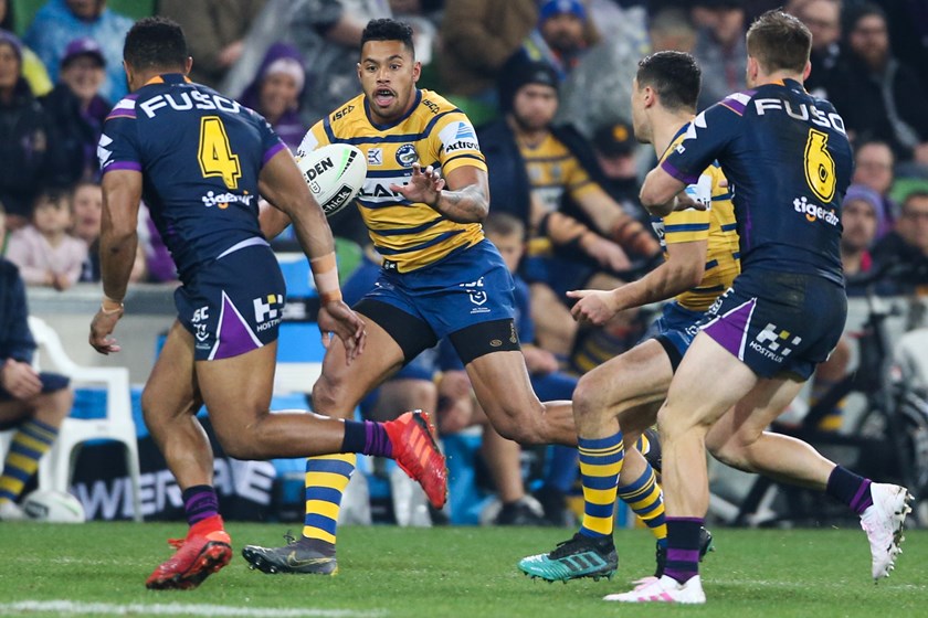 Eels centre Waqa Blake.