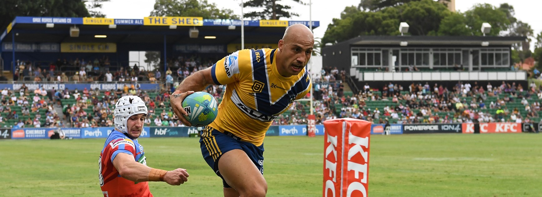 Eels winger Blake Ferguson.