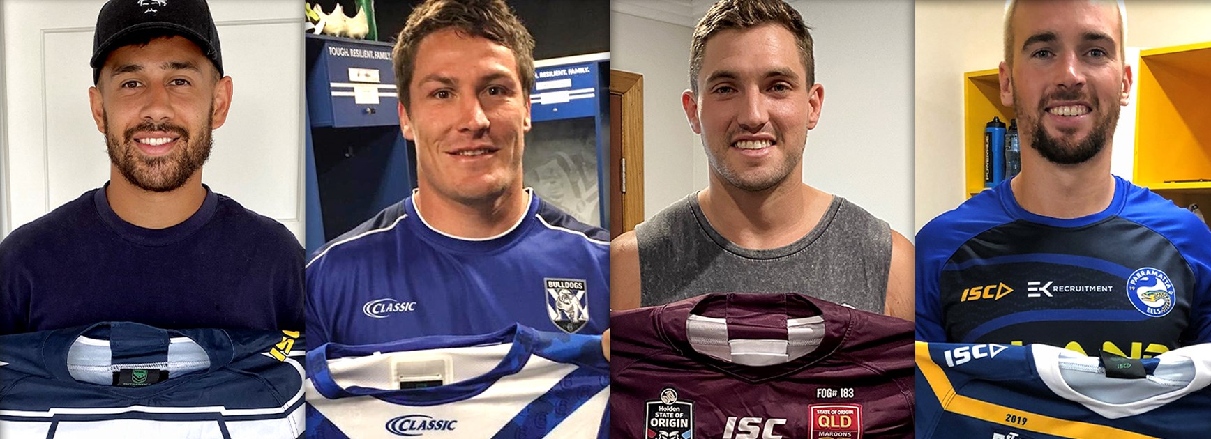 NRL stars auction jerseys to support Bushfire appeal