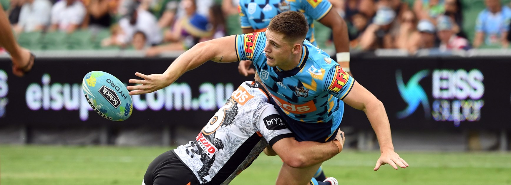 Titans five-eighth AJ Brimson.