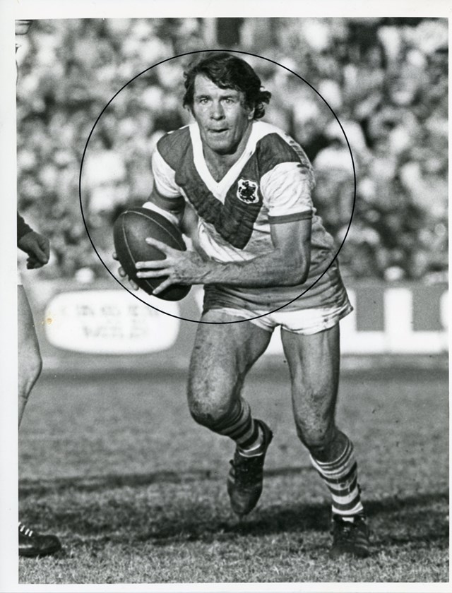 Dragons halfback Billy Smith in the 1966 NSWRL grand final.