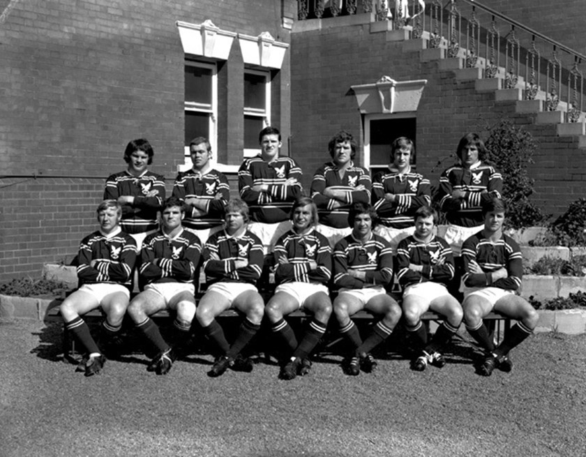 The 1972 Manly side that claimed the club's maiden grand final with a 19-14 win over Eastern Suburbs.