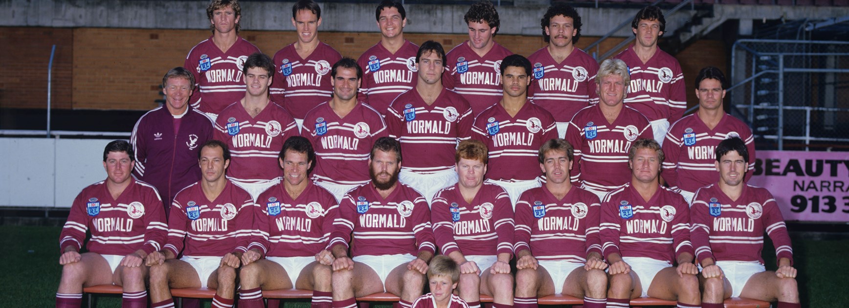 The 1987 Sea Eagles who beat the Roosters in the playoffs before toppling Canberra in the grand final.