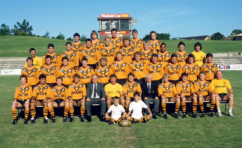 The 1988 Balmain Tigers.