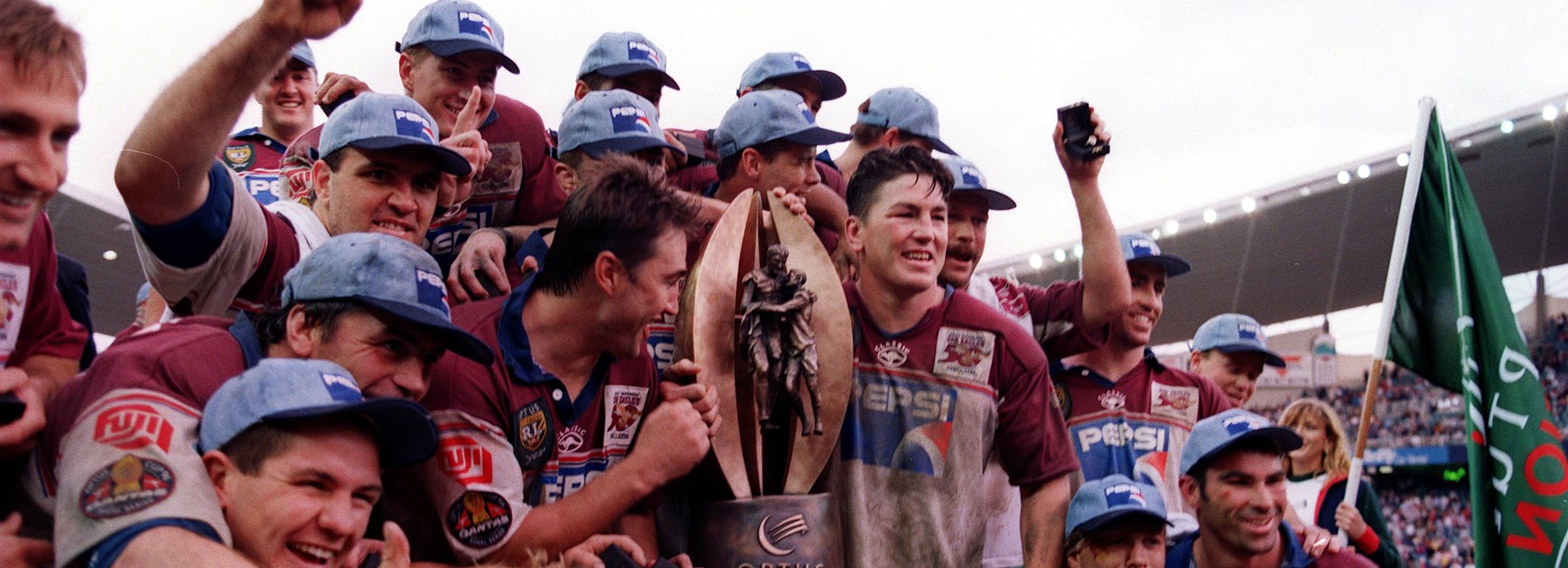 Manly after the 1996 grand final.