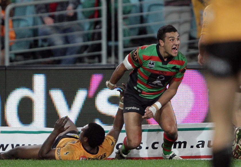 Dylan Farrell burst onto the scene with Souths in 2010.