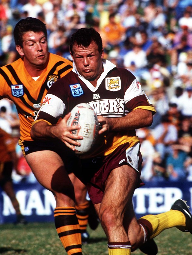 Trevor Gillmeister was a valuable member of Brisbane's 1992-93 premiership-winning teams.