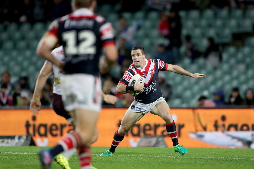 Michael Gordon during his stint with the Roosters in 2017.