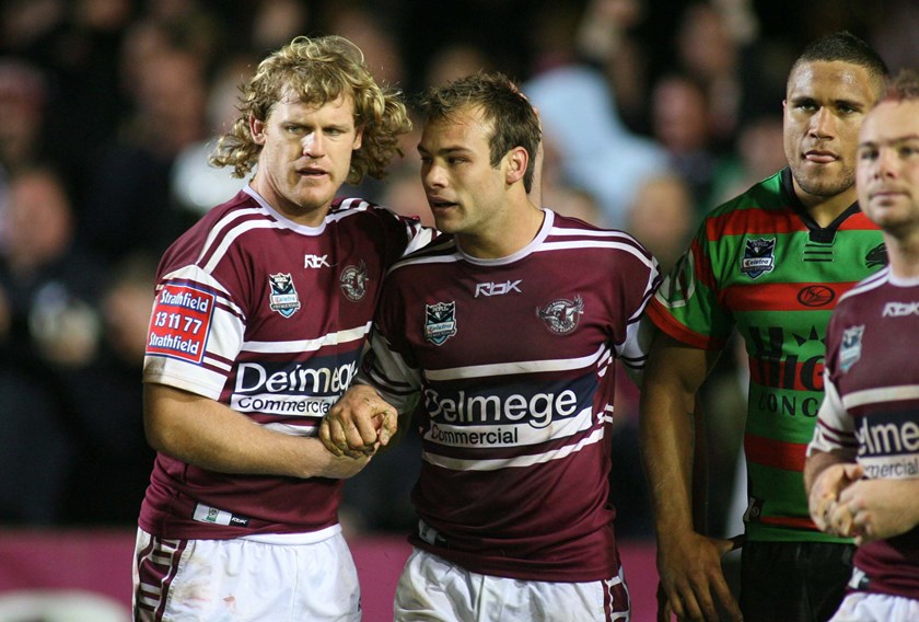 Luke Williamson and Brett Stewart in 2007.